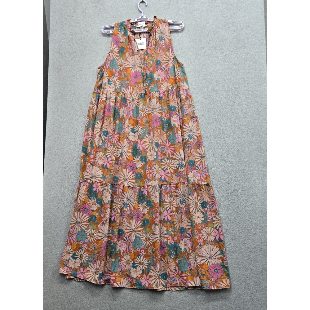 BB Dakota Steve Madden Women Dress XL Pink Floral California Soul Maxi Boho NWT